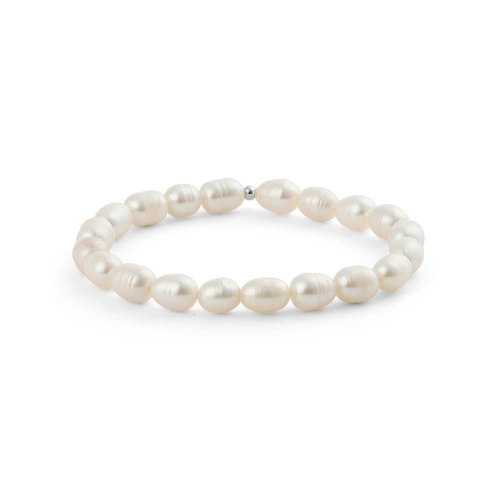 Mockberg Aura Pearl Steel rannekoru