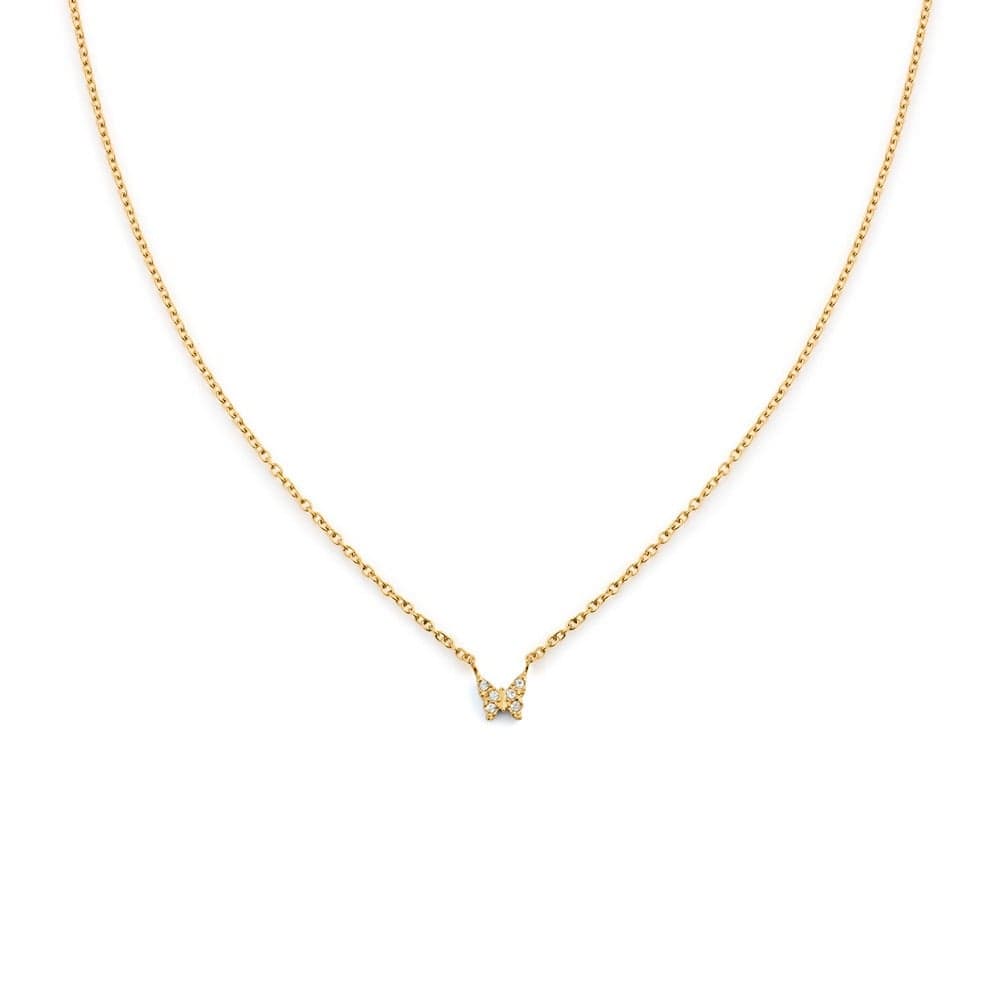 Mockberg Butterfly Gold kaulakoru MB2086