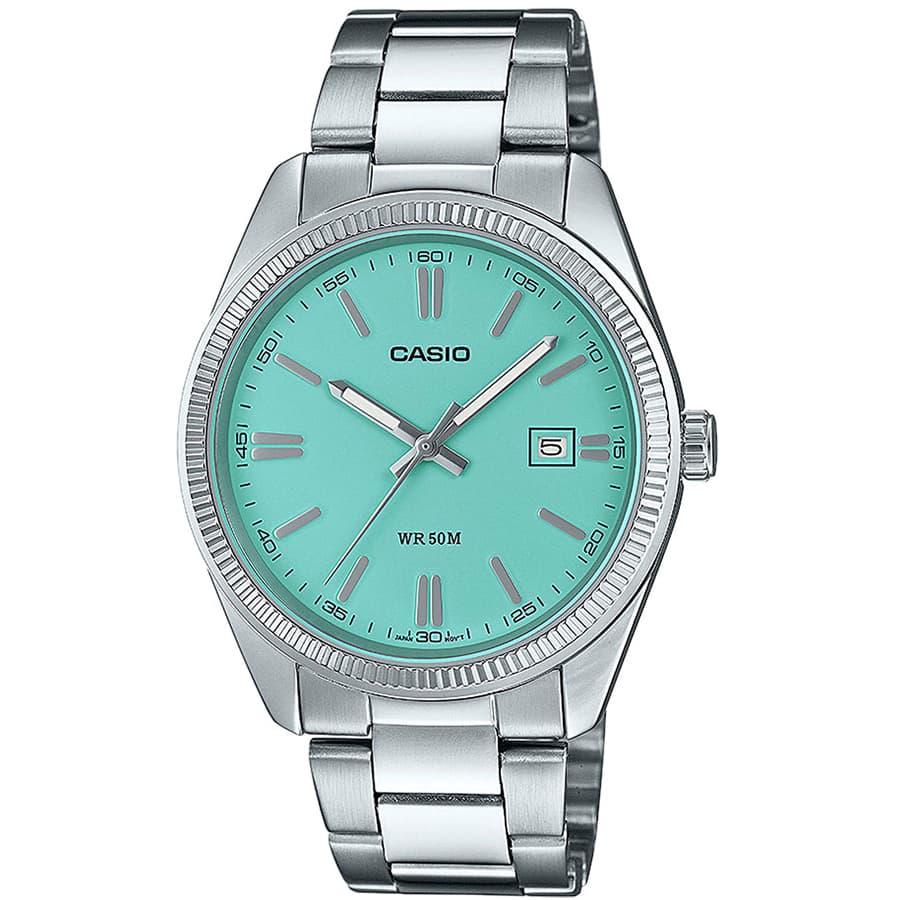 Casio "Tiffany Blue" MTP-1302PD-2A2
