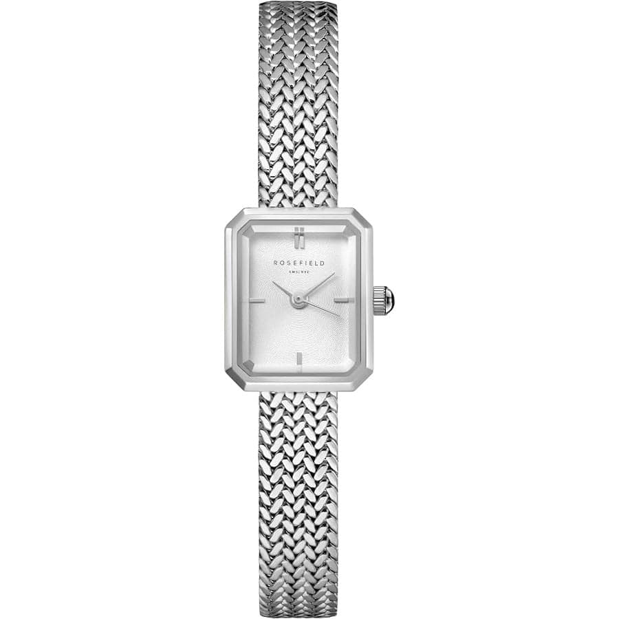 Rosefield Mini Octagon Silver MWSMS-M04