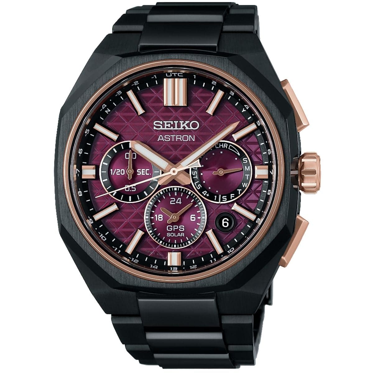Seiko Astron GPS Solar Dual-Time Chronograph Limited Edition HAB010J1