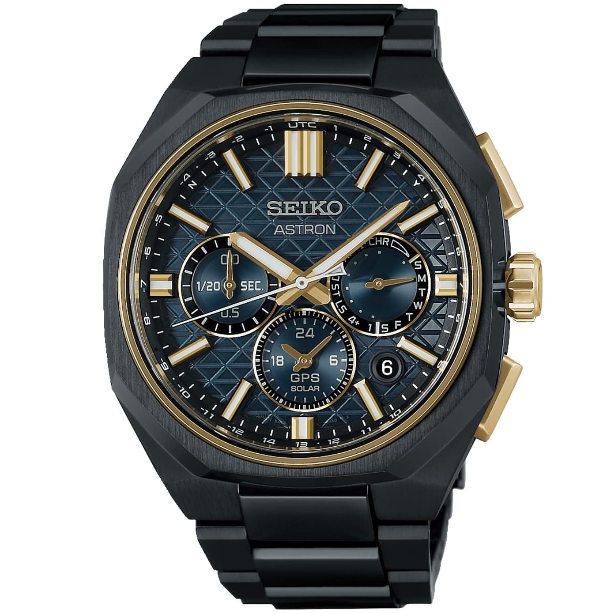 Seiko Astron GPS Solar Dual-Time Chronograph Limited Edition HAB009J1