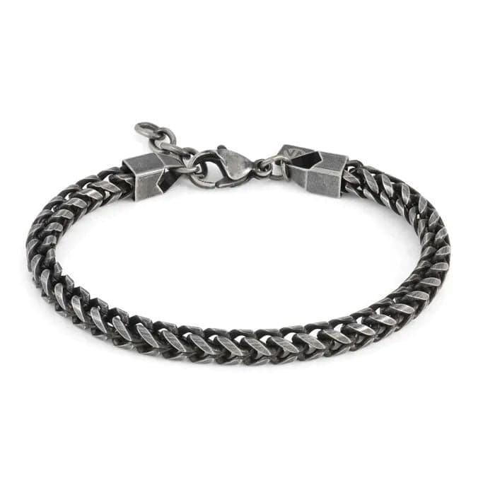 Nomination Beyond Stainless Steel Vintage Black Fishbone rannekoru 028936/050