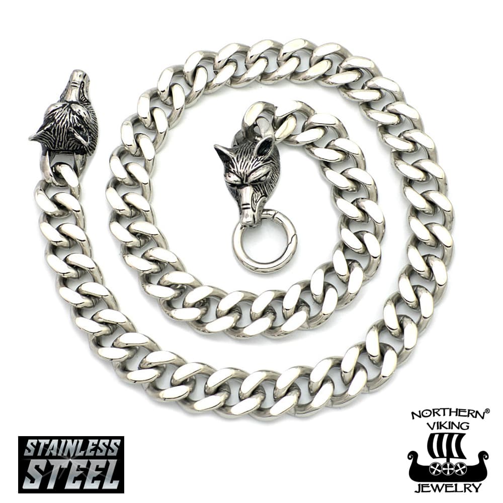 Northern Viking Jewelry Sudenpäillä Panssariketju 60 cm NVJKE012
