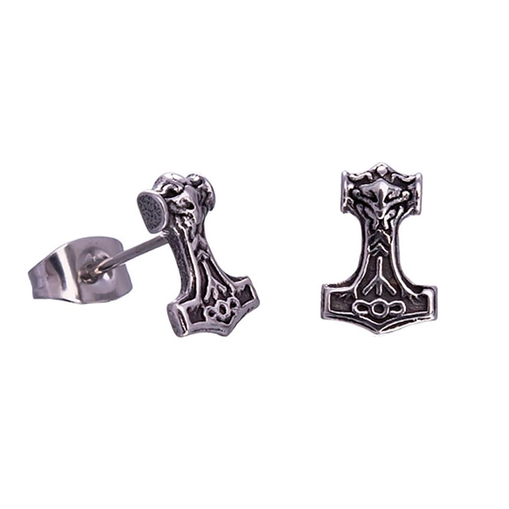 Northern Viking Jewelry Thors Hammer korvakorut NVJKK039