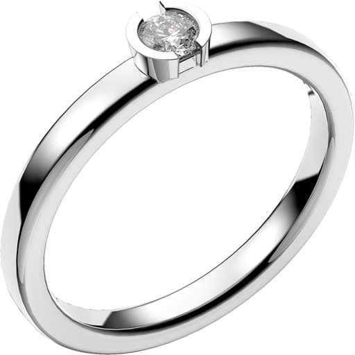 Schalins Rhen 0,12 ct, valkokulta