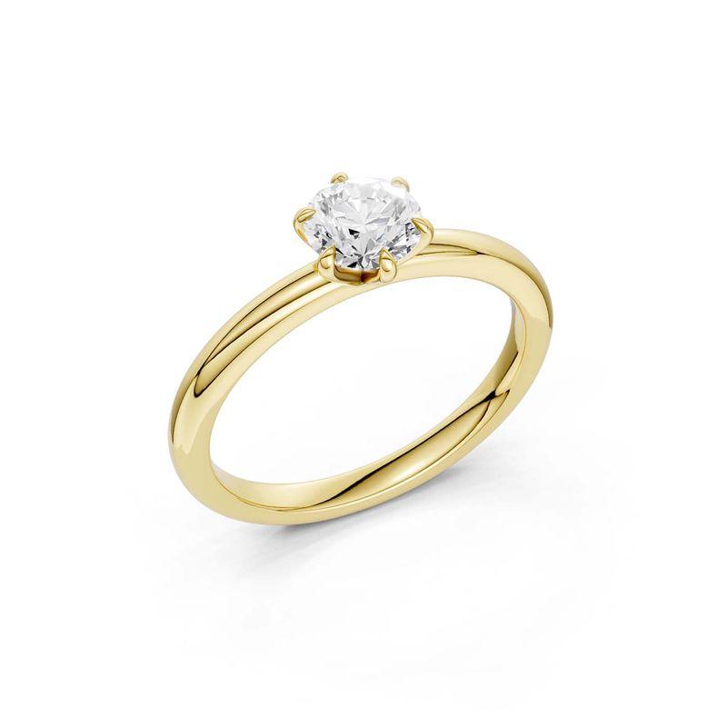 Brilliant Star timanttisormus / laboratoriotimantti  RS07711 YG 0.5CT
