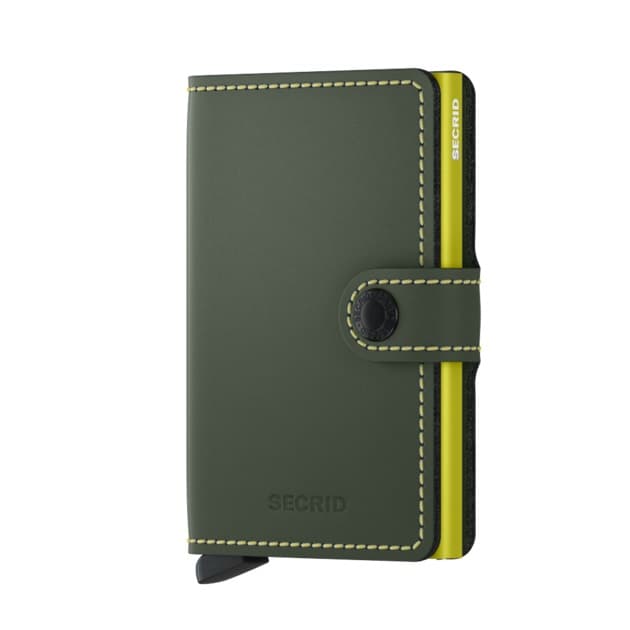 Secrid Miniwallet Matte Green Lime MM-GREEN-LIME