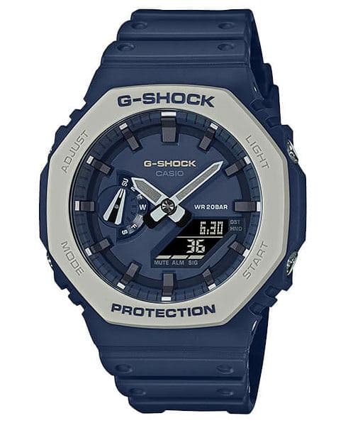 Casio G-Shock Earth Color Tone Blue & White -rannekello GA-2110ET-2AER