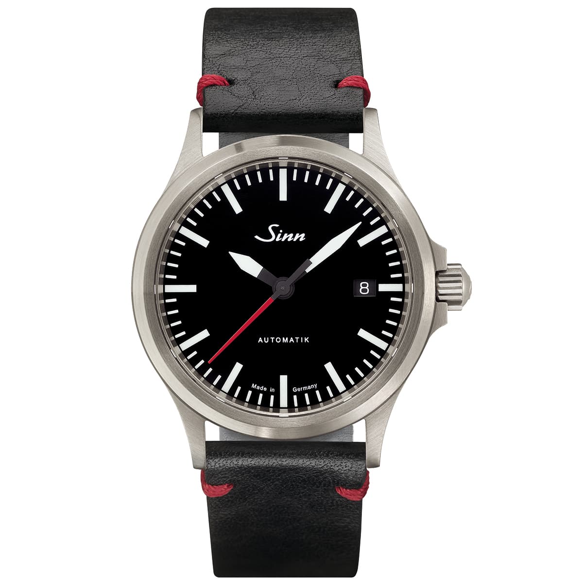 Sinn 556 I RS -rannekello / musta nahka 556.0106