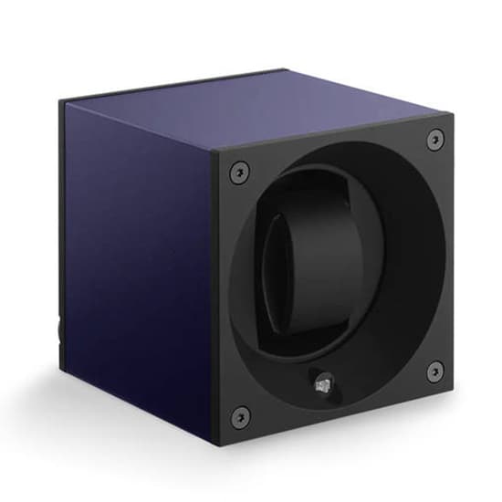 SwissKubik Masterbox Aluminium Dark Blue kellonpyöritin SK01.AE004