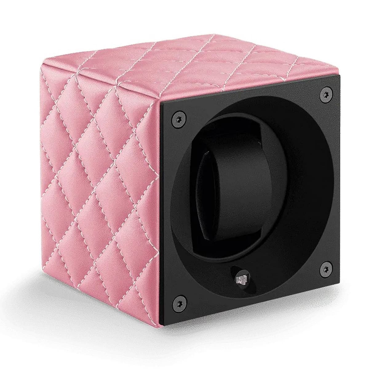 SwissKubik Masterbox Couture Pink Leather kellonpyöritin SK01.CV.COUT.ROSE C/BLANCHE
