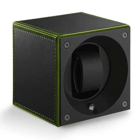 SwissKubik Masterbox GT Special Leather Green kellonpyöritin SK01.CV.GT.VERT