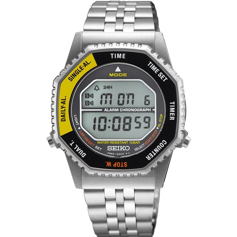 Seiko “Rotocall"" Conceptual Series Digital Alarm Chronograph SMGG17P1