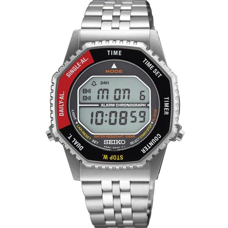 Seiko “Rotocall"" Conceptual Series Digital Alarm Chronograph SMGG19P1
