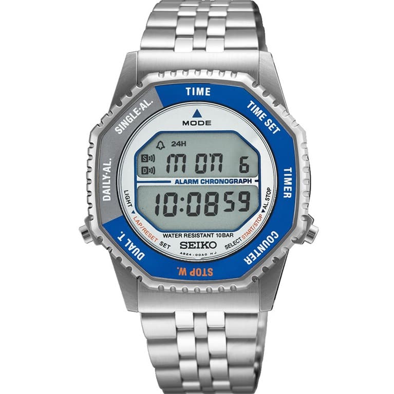 Seiko “Rotocall"" Conceptual Series Digital Alarm Chronograph SMGG21P1