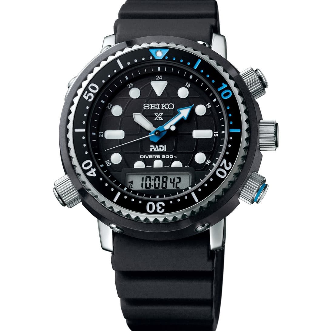 Seiko Prospex Arnie Re-Issue 40th Anniversary PADI Solar Diver"'s SNJ035P1