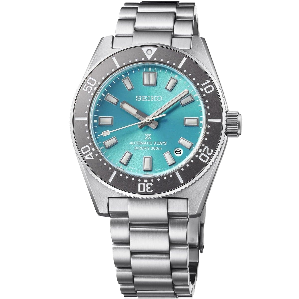 Seiko 1965 Heritage Diver’s Watch Save the Ocean Limited Edition Tranquil Teal SPB545J1