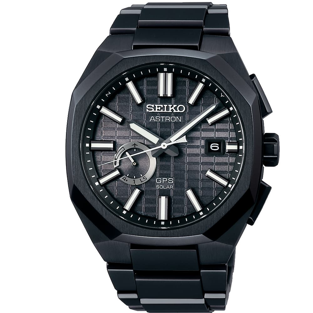 Seiko Astron GPS Solar Jet Black Crystal Box SSJ015J1
