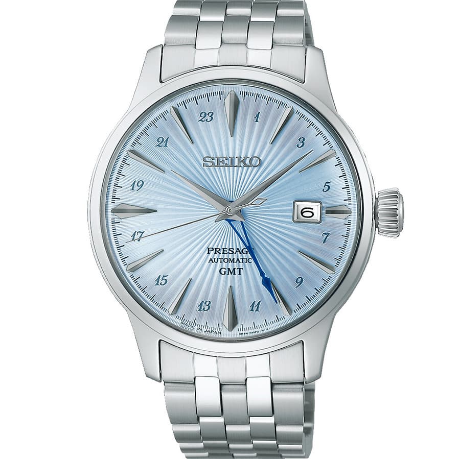 Seiko Presage Cocktail Time ""Skydiving"" GMT SSK037J1