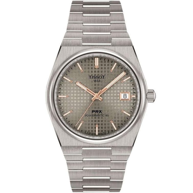 Tissot PRX Titanium 38mm Powermatic 80 T137.807.44.061.00