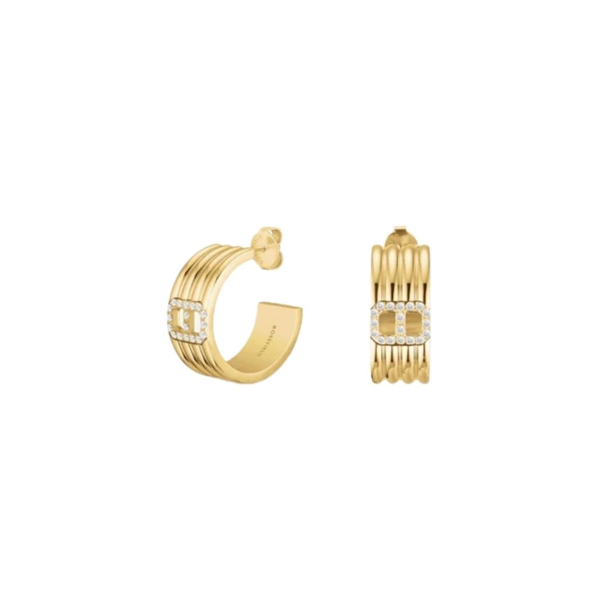Rosefield Fine Octagon Hoops Korvakorut JEOSG-J1181