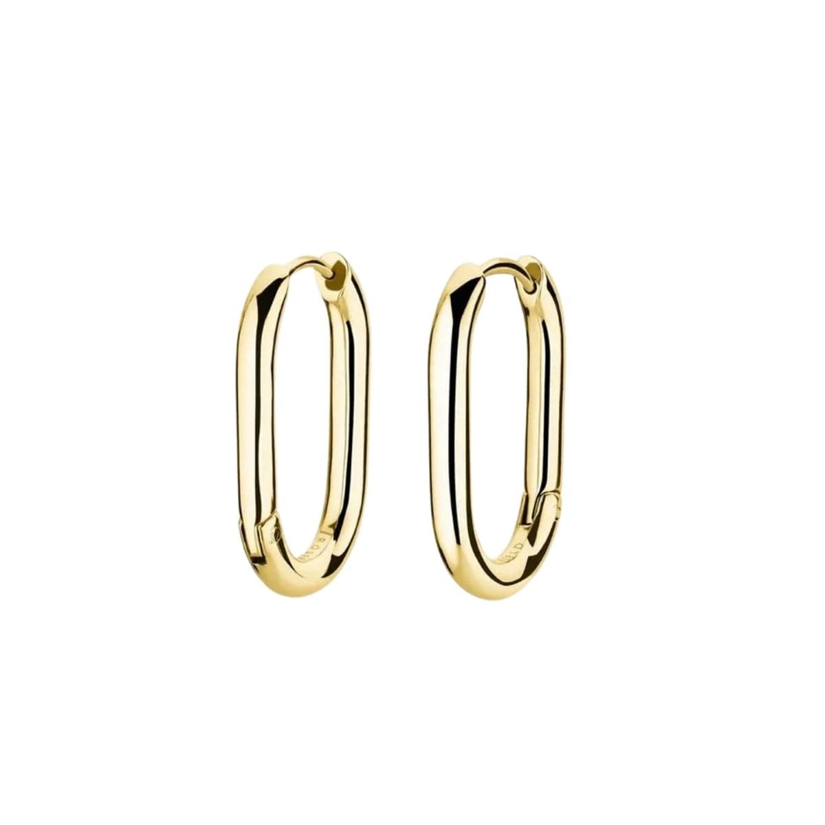 Rosefield Large Oval Hoops korvakorut JEOLG-J567