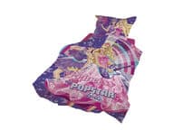 Barbie Popstar-pussilakana ja tyynyliina, 150 x 210 cm