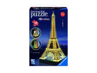 Ravensburger Eiffel Tower Night Edition 3D-palapeli, 216 palaa