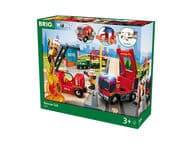 BRIO Paloasema-ratasetti