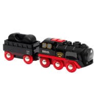 BRIO World Höyryävä Höyryjuna, paristokäyttöinen