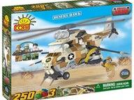 Cobi Desert Hawk helikopterirakennussarja (250 osaa)