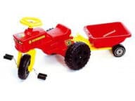 Plasto Polkutraktori ja peräkärry, 105 cm