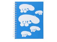 Brands Scandinavia Zoo Hippo muistikirja, A5 sininen