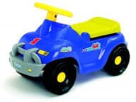 Plasto Potkuauto sininen, 60 cm