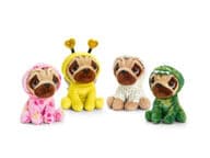 Pugsley Koira Pehmolelu Eläinasussa