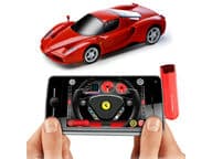 Älypuhelimella ohjattava Ferrari