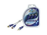 3.5 mm stereo uros 2x RCA uros johto 1.5 m