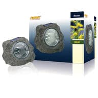 Ranex Kivenmuotoinen Aurinkokennolla varustettu LED-valaisin