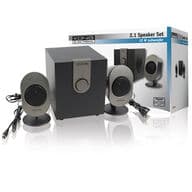 2.1 kaiutinsarja 10 W + 2 x 2 W