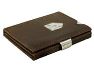 Exentri lompakko, nubuck brown