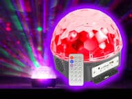 BEAMZ Taikasieni discovalo MP3-soittimella