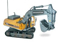 TechToys Radio-ohjattava Kaivinkone