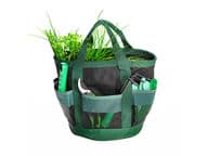 Puutarhatyökalut kangaskassissa