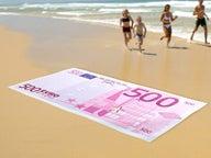 500 euron setelipyyhe