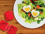 Sydän kananmunamuotti