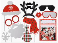 Jouluinen photobooth-setti