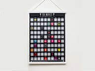 100 leffaa -raapustusjuliste