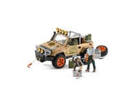 Schleich Wild Life 4x4 Maastoauto ja hahmot