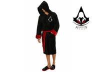 Assassins Creed Aikuisten hupullinen fleecekylpytakki